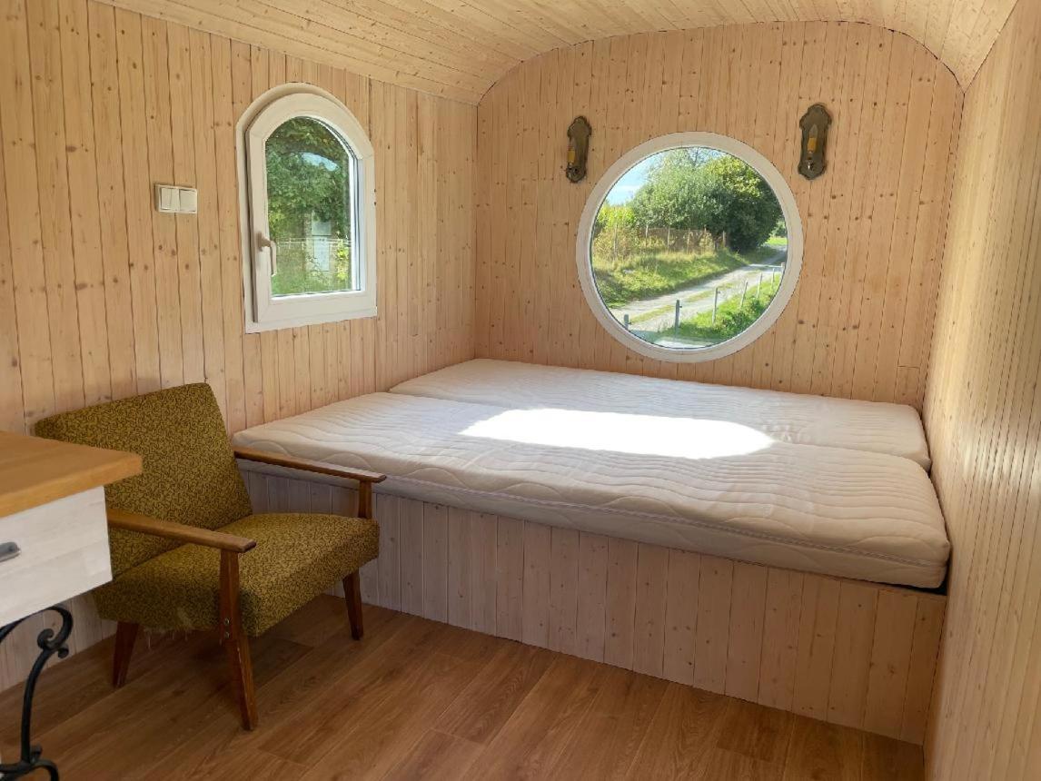 Glamping - Stylova Maringotka V Srdci Ladova Kraje, Pobliz Hlavniho Mesta Prahy Stribrna Skalice Eksteriør billede